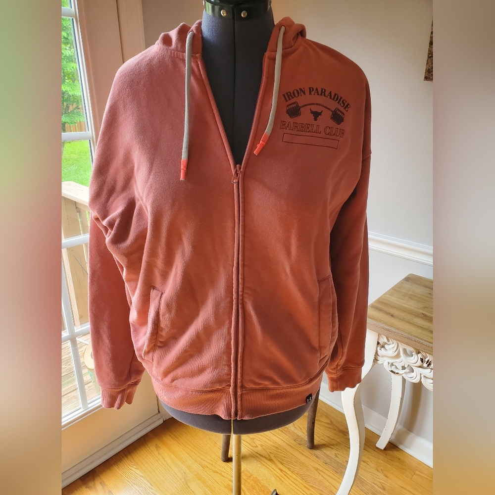 LG Brown Bomber Jacket with Relaxed Fit